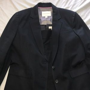 Banana Republic Black Skirt Suit